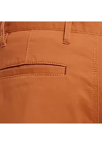 Men's 8'' Cotton Twill Stretch Shorts