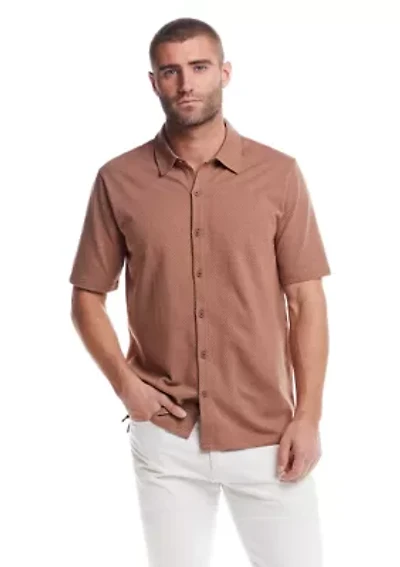 Men's Short Sleeve Knit Shirt