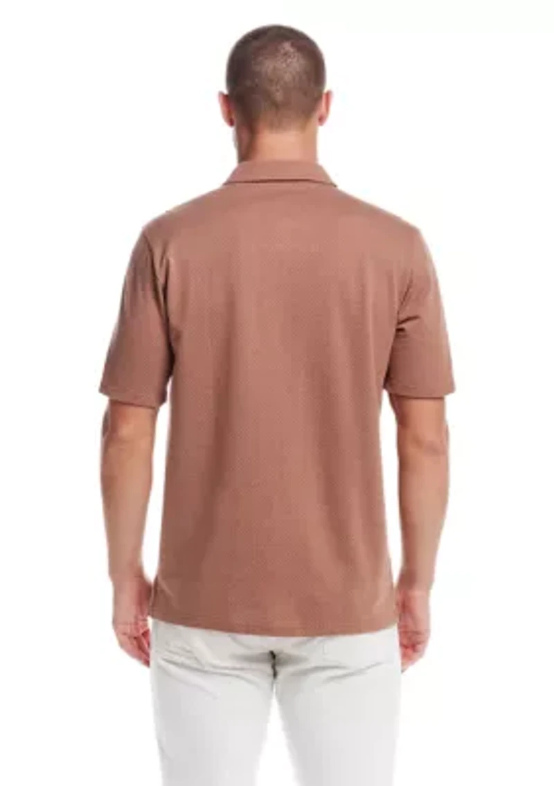 Men's Short Sleeve Knit Shirt