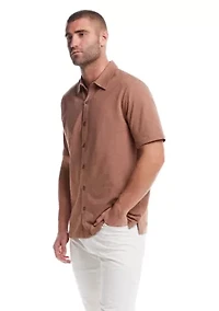 Men's Short Sleeve Knit Shirt