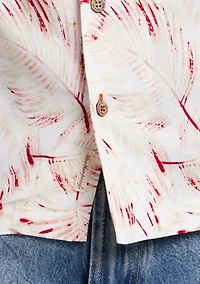 Men's Short Sleeve Rayon Camp Shirt