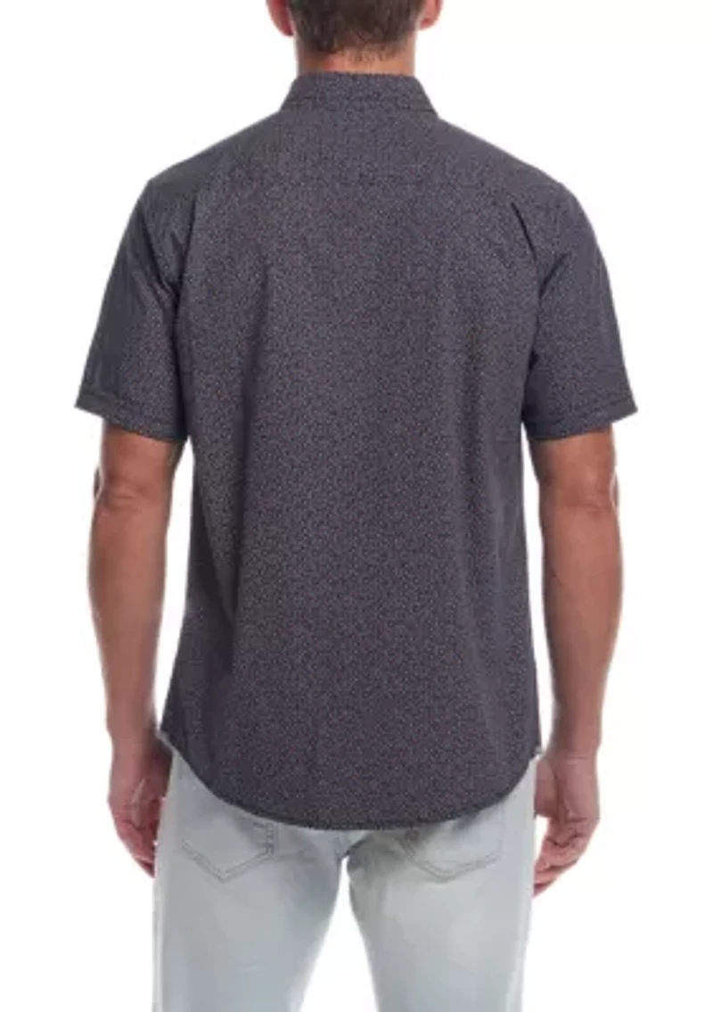 Men's Short Sleeve Cotton Poplin Shirt