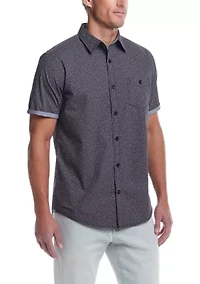 Men's Short Sleeve Cotton Poplin Shirt
