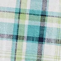 Men's Short Sleeve Faux Linen Cotton Shirt