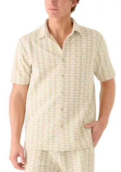 Men's Floral Button Down Shirt