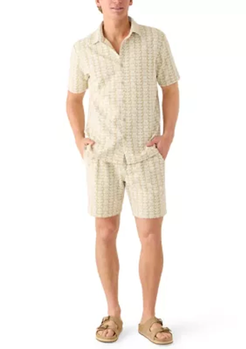Men's Floral Button Down Shirt
