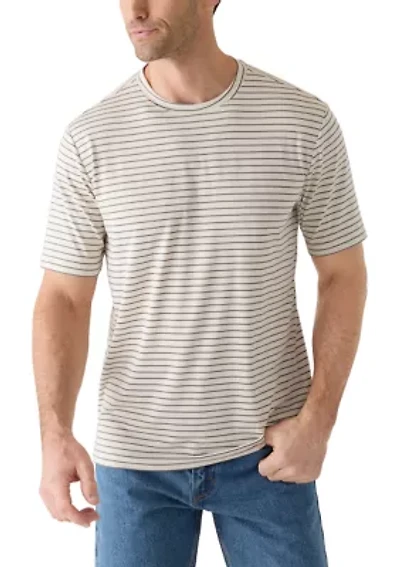 Men's Striped Crew Neck Shirt