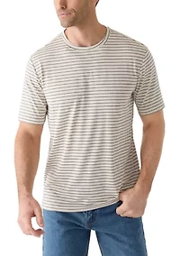Men's Striped Crew Neck Shirt