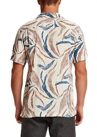 Men's Print Camp Collar Shirt