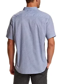 Men's Short Sleeve Cotton Poplin Shirt