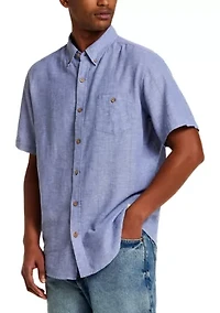 Men's Short Sleeve Striped Shirt