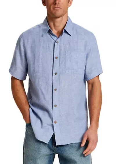 Men's Short Sleeve Button Down Shirt
