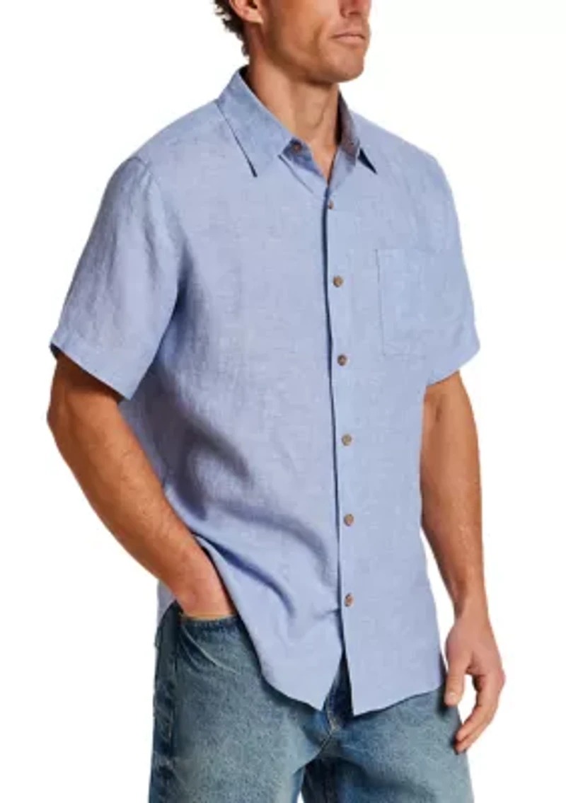 Men's Short Sleeve Button Down Shirt