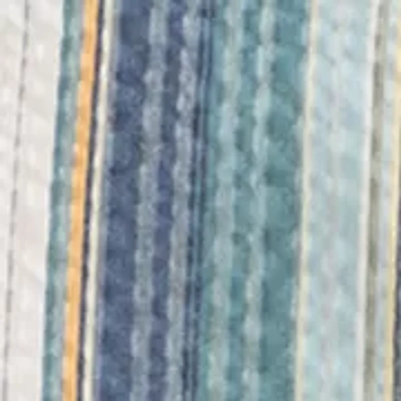 Men's Vertical Striped Seersucker Shirt
