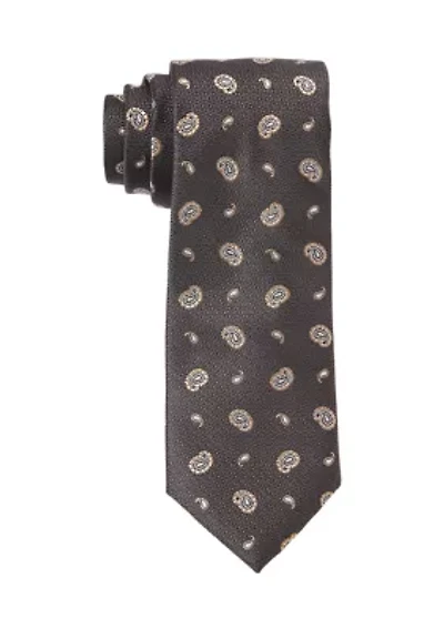 Mini Paisley Print Tie
