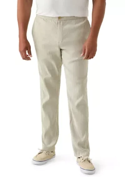 Big & Tall Beach Coast Linen Pants