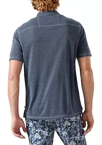 Big & Tall Short Sleeve Paradiso Cove Polo Shirt