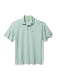 Big & Tall Cocktail Mixer Five O'Clock Polo Shirt