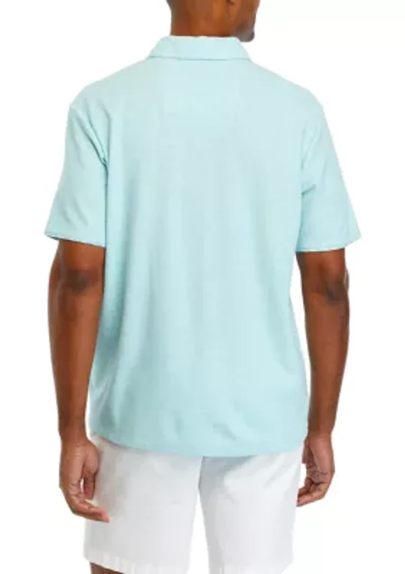 Big & Tall Cocktail Mixer Five O'Clock Polo Shirt