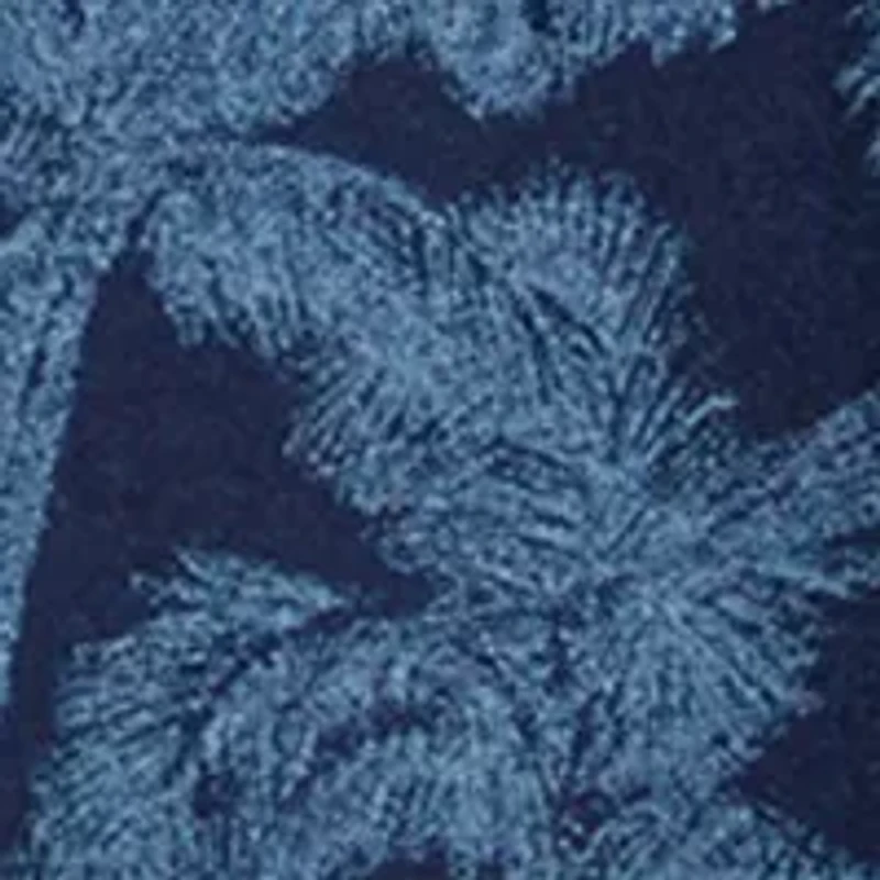 Big & Tall Palm Impressions Printed Polo Shirt