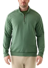 Big & Tall Ben and Terry Half-Zip