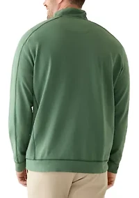 Big & Tall Ben and Terry Half-Zip