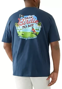 Big & Tall Talk Birdie to Me Graphic T-Shirt