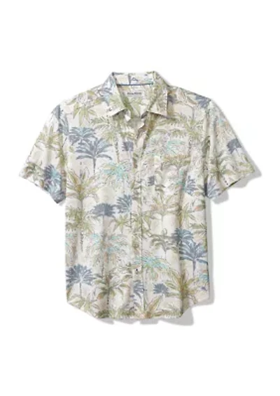 Big & Tall Palm Orchard Button Up Shirt