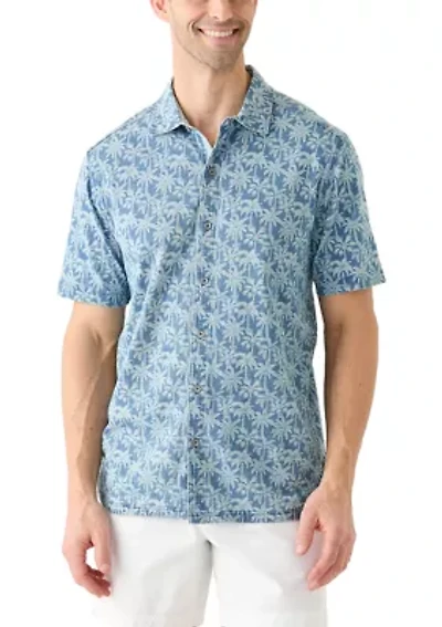 Big & Tall Palm Grotto Camp Shirt