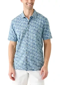 Big & Tall Palm Grotto Camp Shirt