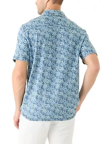 Big & Tall Palm Grotto Camp Shirt