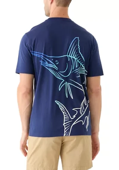 Big & Tall Splash Graphic T-Shirt