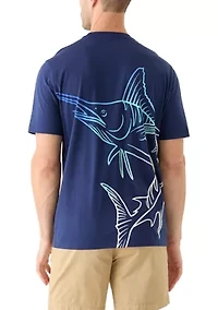 Big & Tall Splash Graphic T-Shirt