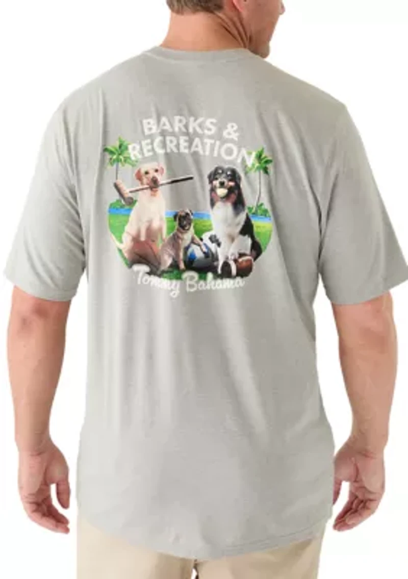 Big & Tall Barks and Recreation T-Shirt