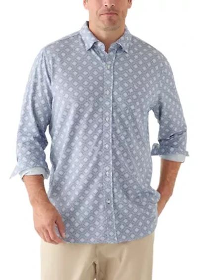 Big & Tall San Lucio Mira Mosaic Long Sleeve T-Shirt