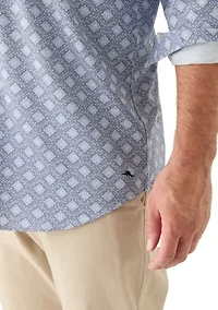 Big & Tall San Lucio Mira Mosaic Long Sleeve T-Shirt