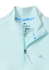 Big & Tall Costa Wave Half Zip Sweatshirt