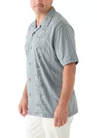 Big & Tall Palm Fresco Beach Border Camp T-Shirt