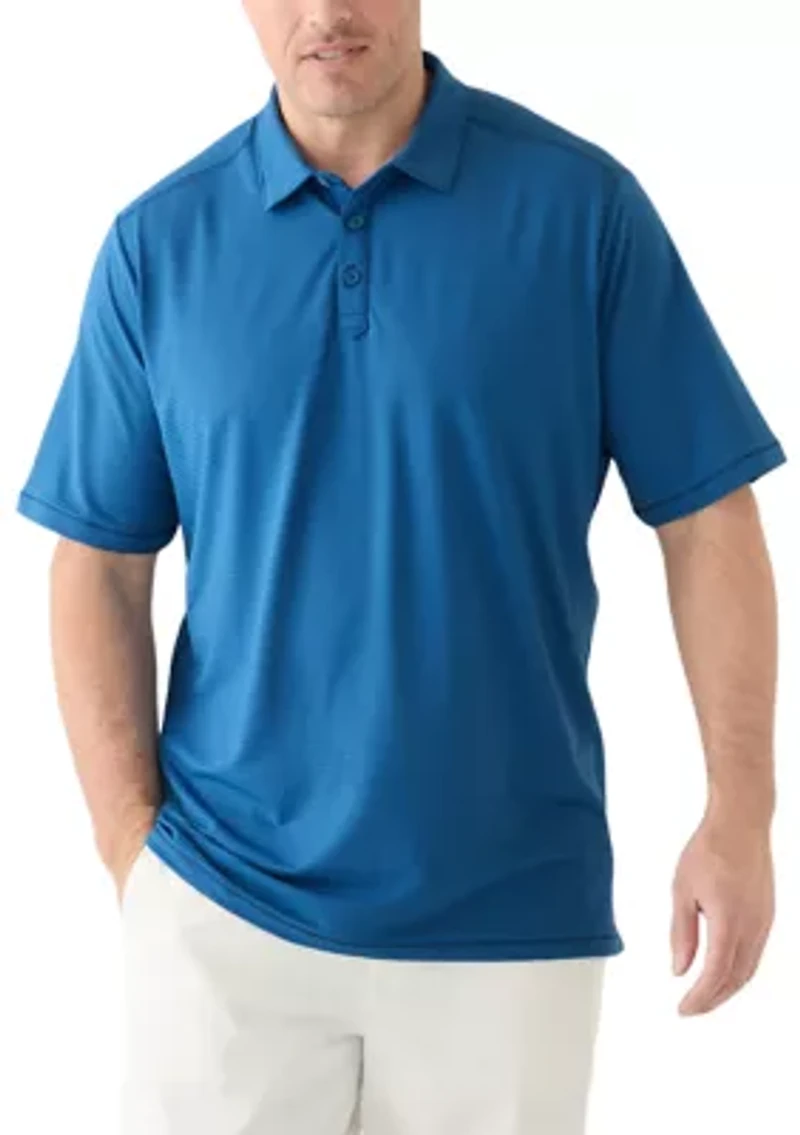 Big & Tall Costa Wave Polo Shirt