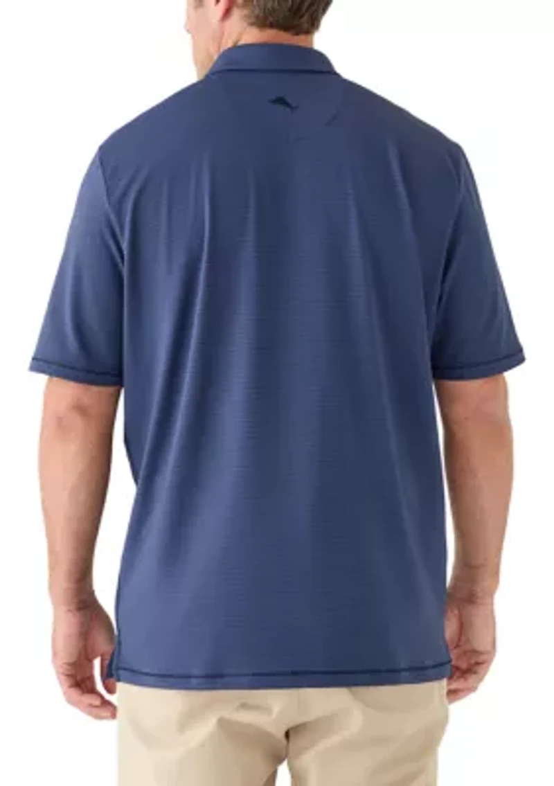 Big & Tall Costa Wave Polo Shirt