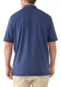 Big & Tall Costa Wave Polo Shirt
