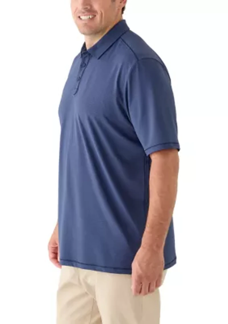 Big & Tall Costa Wave Polo Shirt