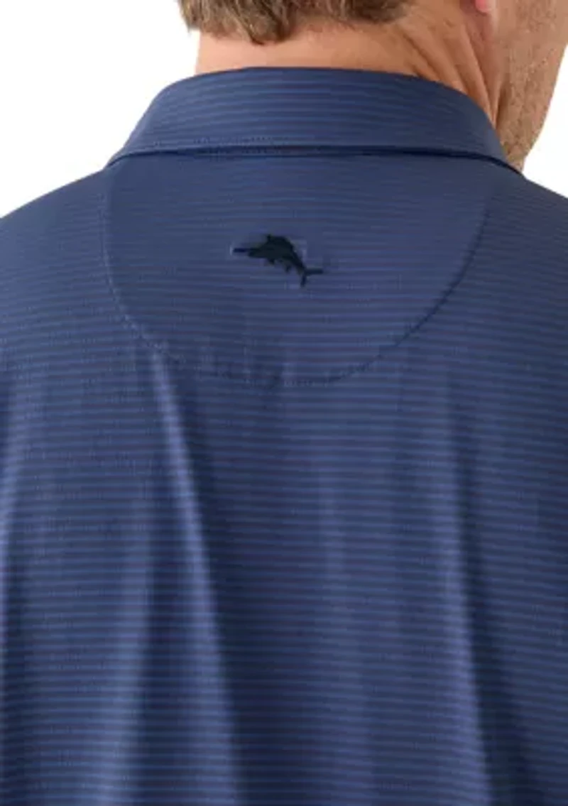 Big & Tall Costa Wave Polo Shirt