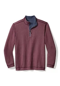 Big & Tall Flipview Reversible Half-Zip Sweatshirt