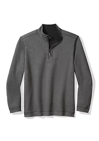 Big & Tall Flipview Reversible Half-Zip Sweatshirt