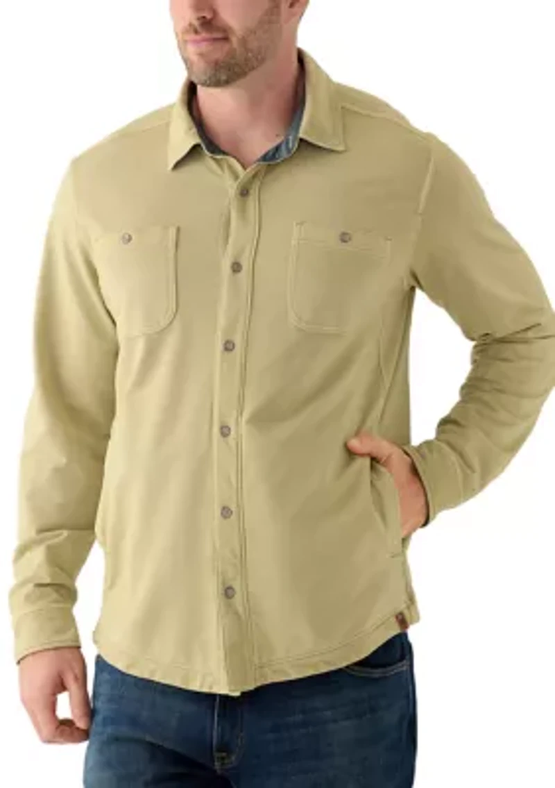 Big & Tall Ben and Terry Shirt Jacket