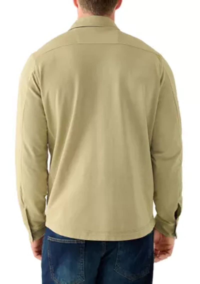 Big & Tall Ben and Terry Shirt Jacket