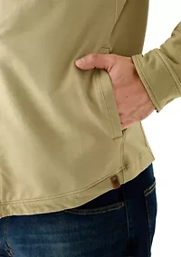 Big & Tall Ben and Terry Shirt Jacket