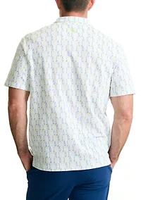 Big & Tall Short Sleeve Caddys and Cocktails Polo Shirt