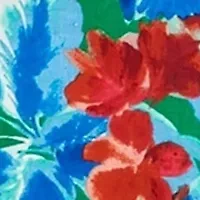 Big & Tall Painterly Botanical Printed Button Down Shirt